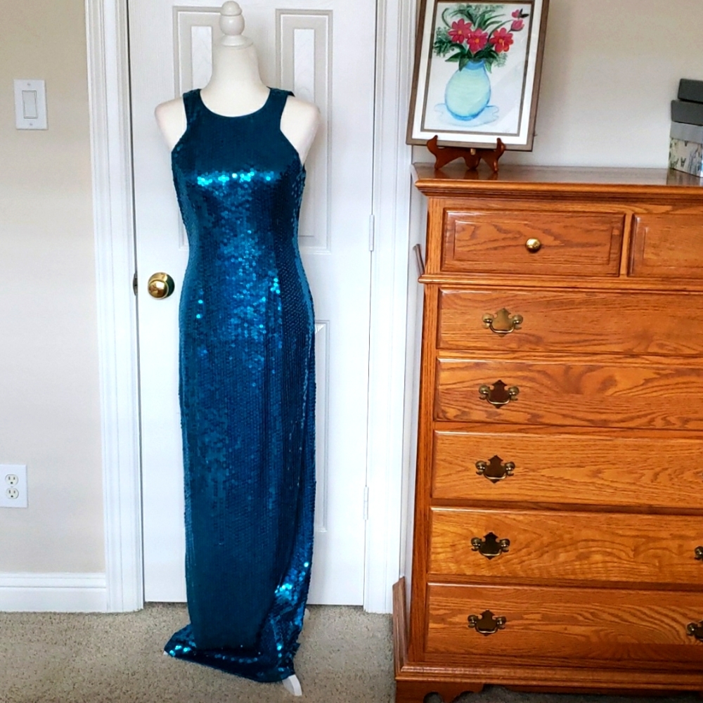 Lot De 7 Tenues Justice & TCP Pour Fille Taille 6 - Top Glitter Et Skirt Sequin Bleu, Occasion TBEG